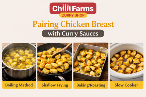 Cooking Chicken Breast with Curry Sauce