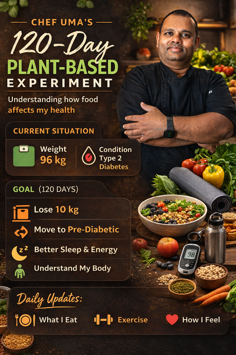 Chef Uma’s 120-Day Plant-Based Experiment