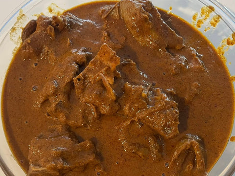 Goat on Bone Rogan Josh Curry