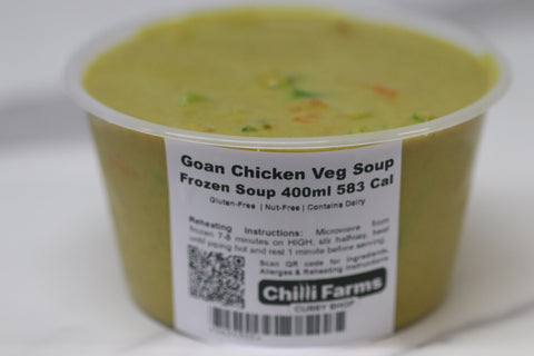 Goan Chicken Mixed Veg Soup